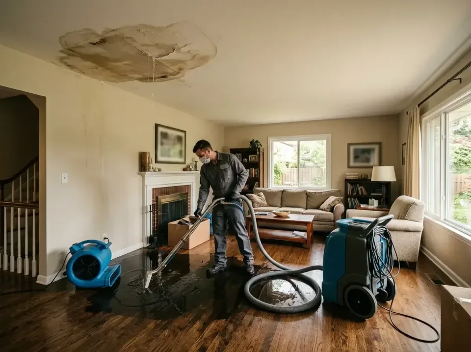 attic-pipe-burst-ceiling-drip-008 — frequently asked questions, Water Damage Restoration & Carpet Care in Pompton Plains, NJ